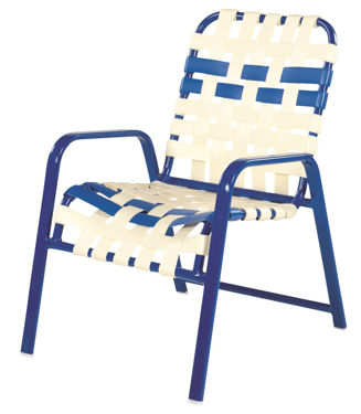 Picture of Regatta Dining Arm Chair, Cross Weave