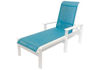 Picture of Hampton Sling MGP Chaise with Arms, with Wheels
