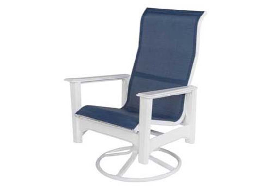 Picture of Cape Cod Sling MGP High Back Dining Swivel Rocker