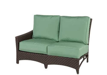 Picture of Palmer Wicker Loveseat, Left Arm