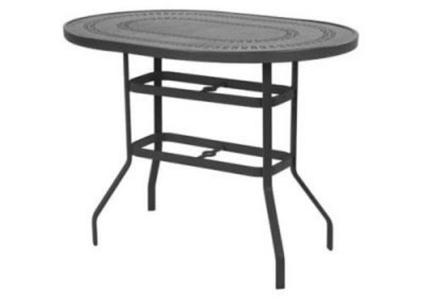 Picture of 36"x 54" Oval Bar Table
