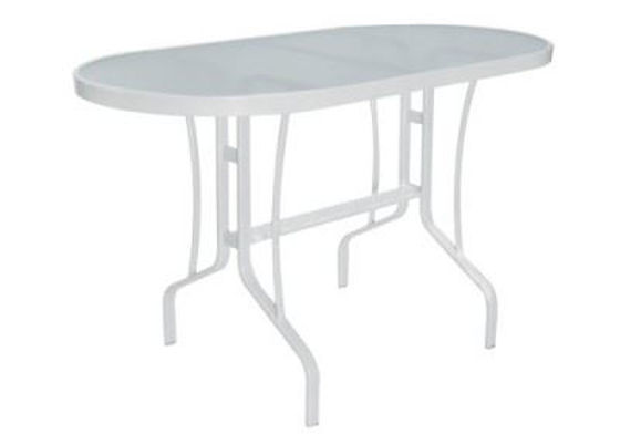 Picture of 30" x 60" Oval Balcony Table