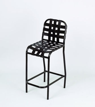 Picture of Cross Strap Bar Stool – Model: 00410221