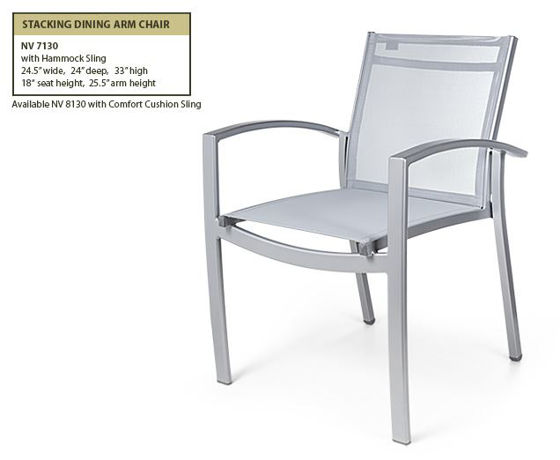 Picture of Stacking Dining Chair – Model: NV 7130