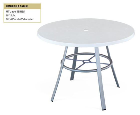 Picture of Umbrella Table – Model: MT 2800 (Montage)