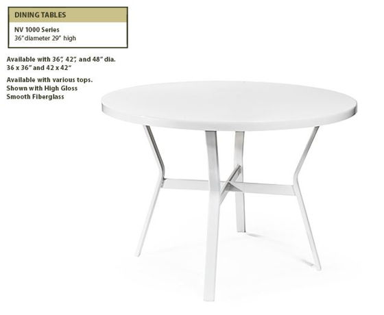 Picture of Dining Table – Model: NV 1000 (Novous)