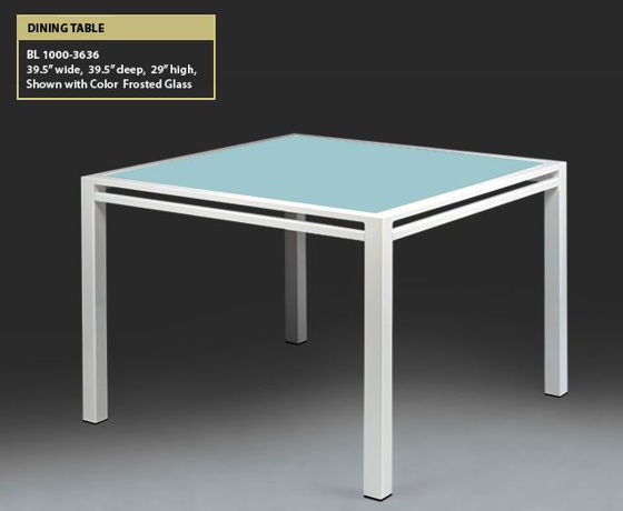 Picture of Dining Table – Model: BL 1000 (Bleau)