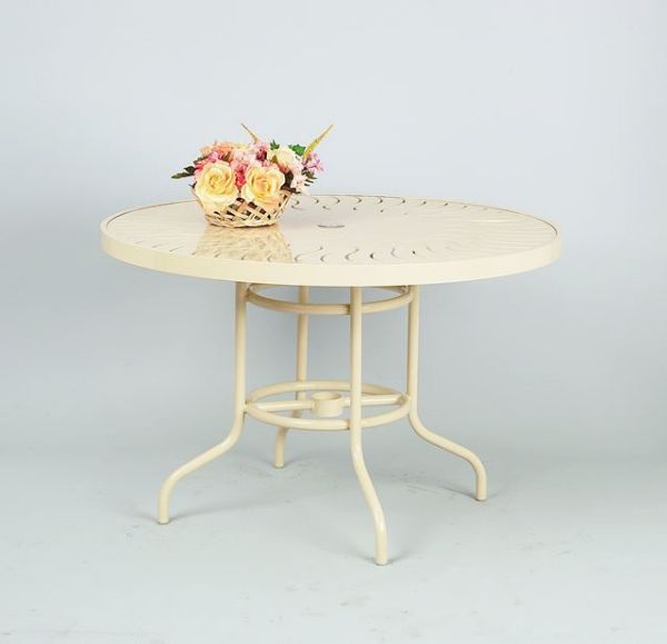 Picture of 42in. Aluminum Dining Table – Model: 00542U205