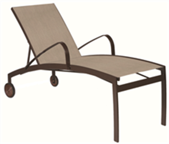Picture of High Seat Lounge with Arms and Wheels – Model: 7995 