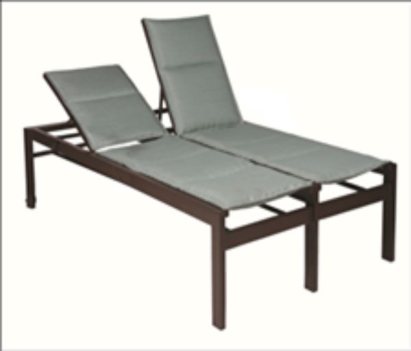 Picture of Bold Hi Seat Double Lounge with Arms and Wheels – Model: E499 