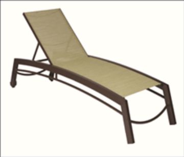 Show details for Curv Hi Seat Lounge with Wheels No Arms – Model: E598  Picture of Curv Hi Seat Lounge with Wheels No Arms – Model: E598