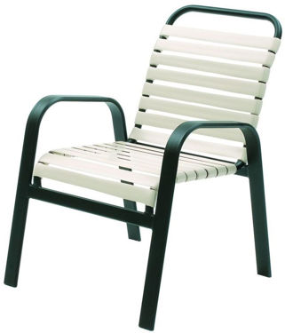 Picture of Commercial Strap Dining Chair Maya Stacking -Outdoor Patio Furniture – Model: 940S 