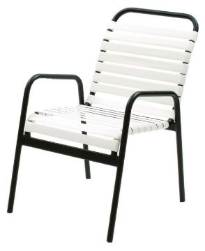 Show details for Commercial Strap Dining Chair Sanibel Stacking -Outdoor Patio Furniture – Model: 100S  Picture of Commercial Strap Dining Chair Sanibel Stacking -Outdoor Patio Furniture – Model: 100S