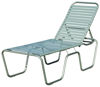 Picture of Commercial Strap High Seat Chaise Lounge Sanibel Stacking -Outdoor Patio Furniture – Model: 143S 