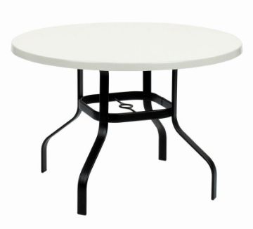 Show details for Commercial Fiberglass Dining Table Welded Base 42 Inch Round - Outdoor Patio Furniture – Model: 42WF Picture of Commercial Fiberglass Dining Table Welded Base 42 Inch Round - Outdoor Patio Furniture – Model: 42WF