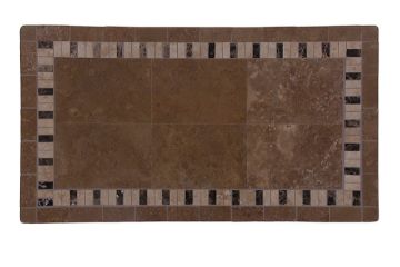 Show details for 24 Round Stone Top End Table – Model: Tops-1481 B924WR Picture of 24 Round Stone Top End Table – Model: Tops-1481 B924WR