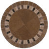 Picture of 24 Round Stone Top End Table – Model: Tops-1487 B924W