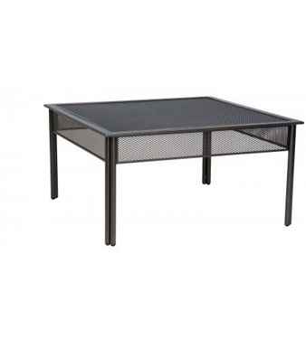Picture of JAX 38" SQUARE COFFEE TABLE - MICRO - MICRO MESH – Model: 2J0053MM 