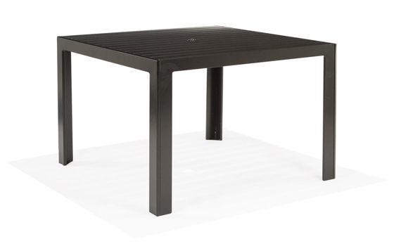 Picture of 42" SQUARE DINING UMBRELLA TABLE (WITH HOLE)  M9642-ST 