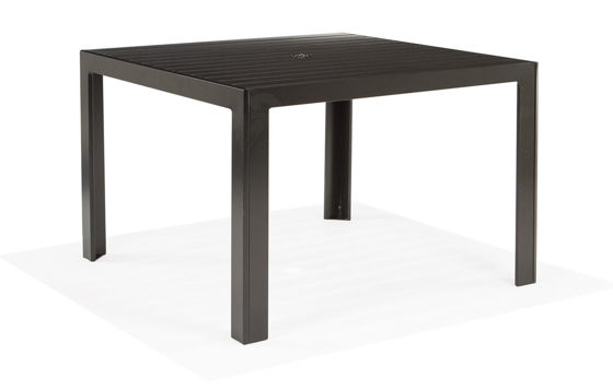 Picture of 48" SQUARE DINING UMBRELLA TABLE (WITH HOLE)  M9648-ST 
