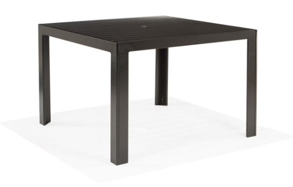 Picture of 48" SQUARE DINING UMBRELLA TABLE (WITH HOLE)  M9648-ST 