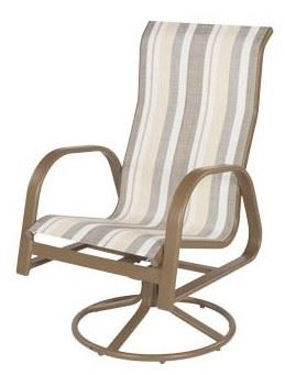 Picture of Anna Maria High Back Swivel Dining Chair