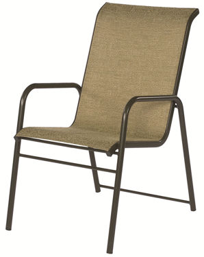 Picture of Commercial Sling Dining Chair Sanibel Stacking -Outdoor Patio Furniture – Model: 1903 