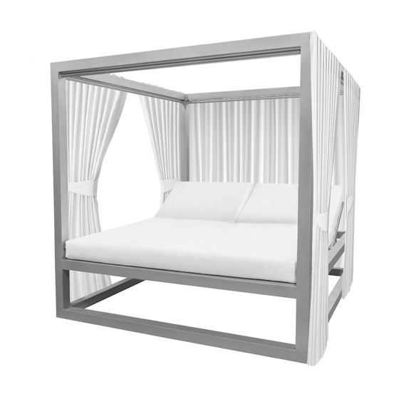 Picture of Breeze Daybed with Functional Side Curtains SO-3406-202