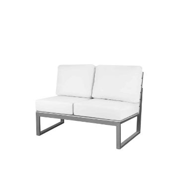Show details for Modera Armless Loveseat SO-3202-132 Picture of Modera Armless Loveseat SO-3202-132
