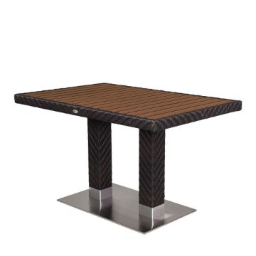 Show details for Arizona Rectangular Dining Table (Teak) SC-2206-314 Picture of Arizona Rectangular Dining Table (Teak) SC-2206-314