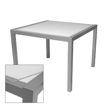 Show details for Fusion Dining Table - Seats 4 (Square) SO-3001-305 Picture of Fusion Dining Table - Seats 4 (Square) SO-3001-305