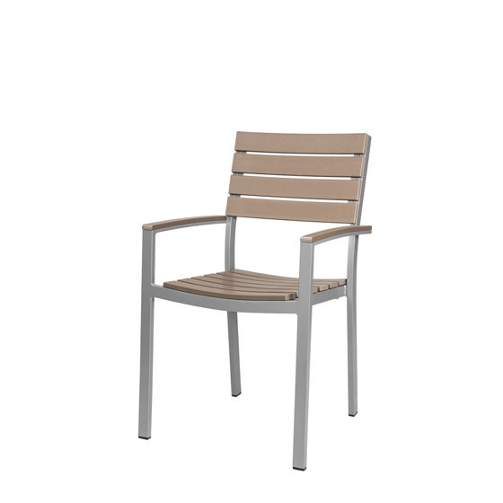 Picture of Vienna Dining Arm Chair (Gray) SC-2404-163