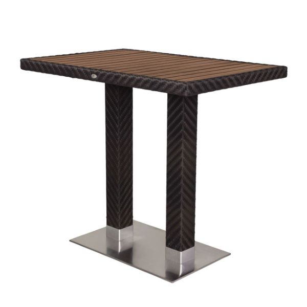 Picture of Arizona Rectangular Bar Table (Teak) SC-2206-316