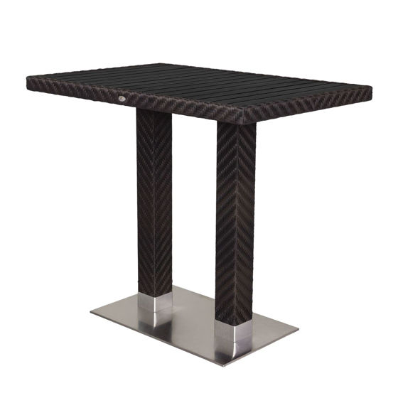 Picture of Arizona Rectangular Bar Table (Black) SC-2206-316