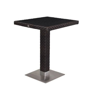 Show details for Arizona Square Bar Table (Black) SC-2206-308 Picture of Arizona Square Bar Table (Black) SC-2206-308