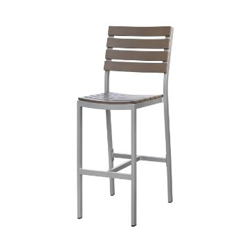 Show details for Vienna Bar Side Chair (Gray) SC-2404-172 Picture of Vienna Bar Side Chair (Gray) SC-2404-172