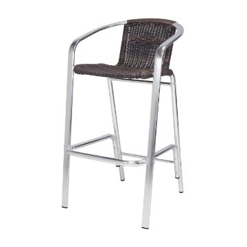 Show details for Bermuda Bar Arm Chair (Espresso) SC-2004-173 Picture of Bermuda Bar Arm Chair (Espresso) SC-2004-173