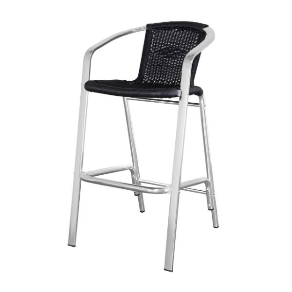 Picture of Bermuda Bar Arm Chair (Black) SC-2004-173