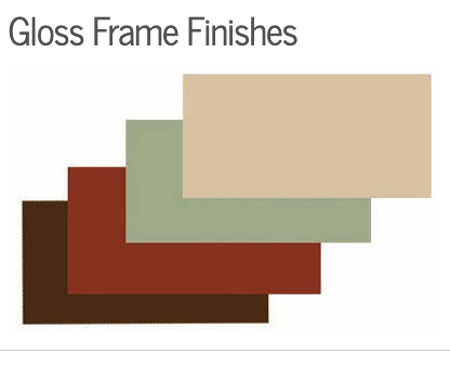 Picture for category Gloss Frame Finishes