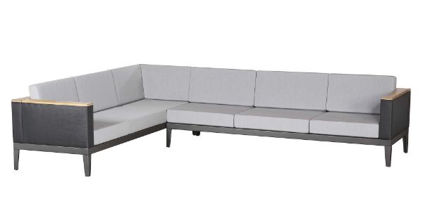 Aura Modular Six-Seat Corner Settee