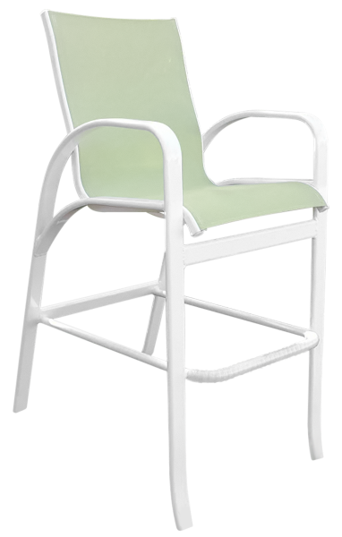 Garden Green Sling Bar Chair