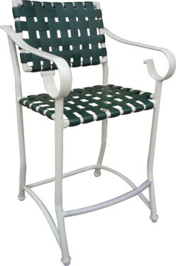Cross Strap Bar Stool S-75C