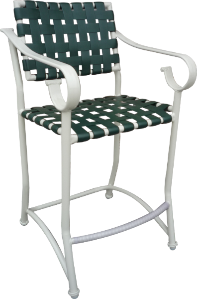 Cross Strap Bar Stool S-75C