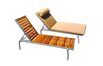 Teak Lounge with Cushions Teak Lounge with Cushions