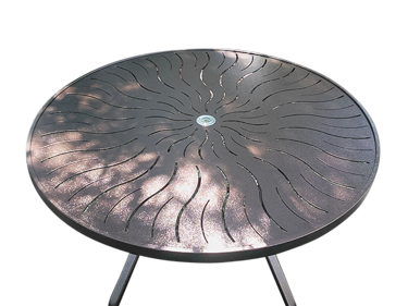 48 inch Round Aluminum Patio Table – R-48P
