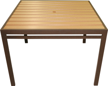 Square Wood Dining Table EW-42