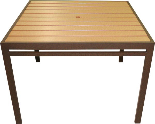 Square Wood Dining Table EW-42