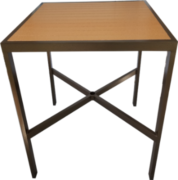 Square Wood Bar Table EWB-42SQ Square Wood Bar Table EWB-42SQ