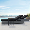 Emerald II Adjustable Chaise Designer Outdoor Furniture 