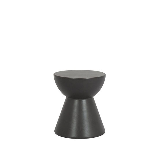 GRC Round End Table -Dark Grey Designer Outdoor Furniture